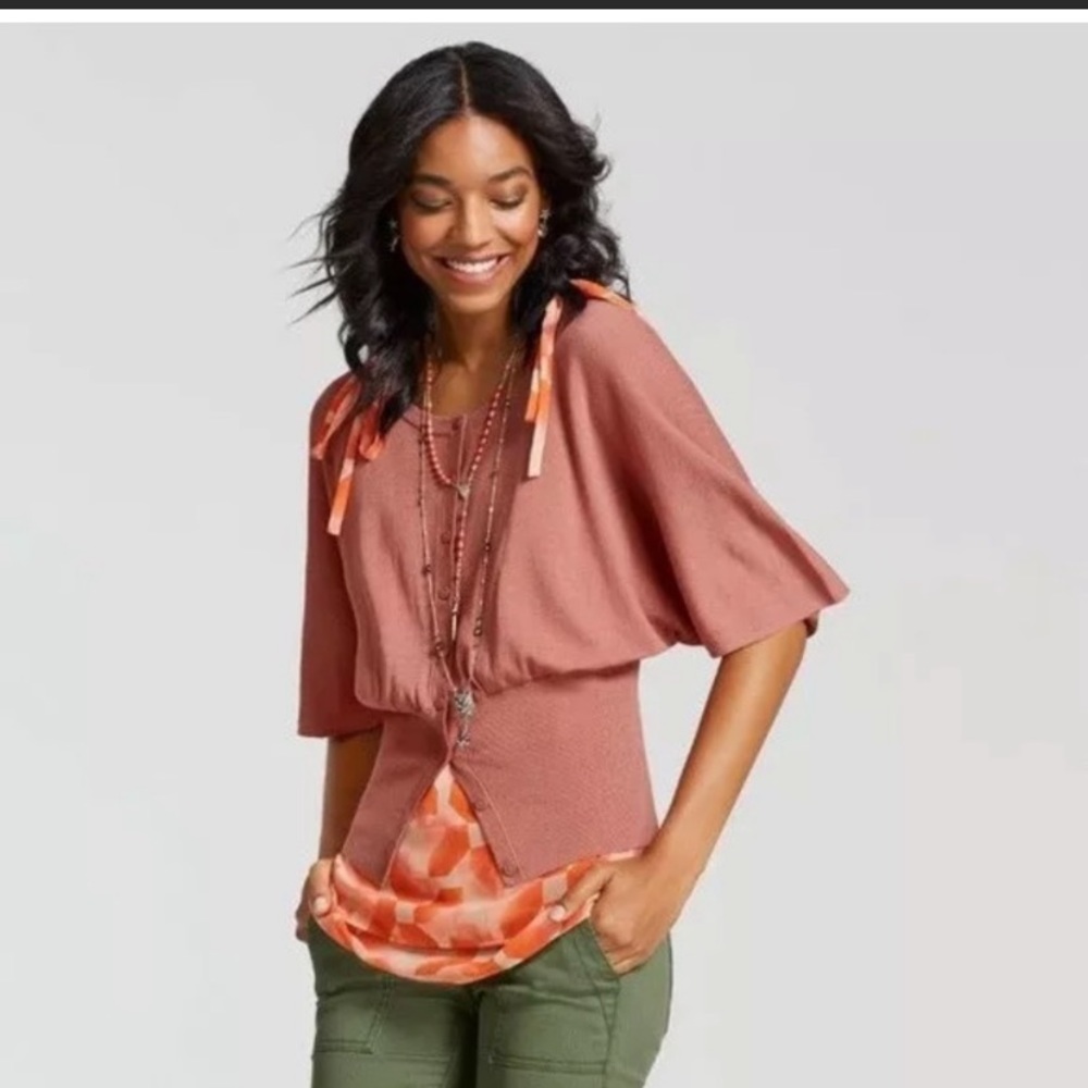 Cabi kimono style cardigan S